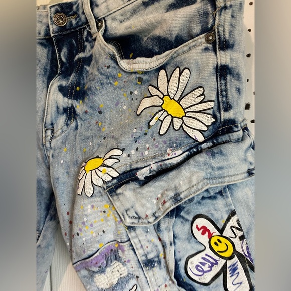 Smoke Rise Men’s Denim Shorts - size 30 - Picture 3 of 14